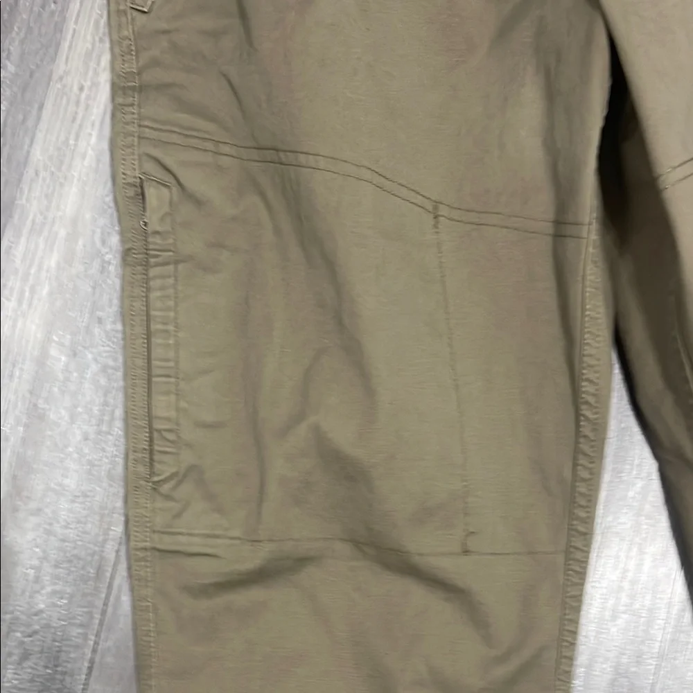 Field & Stream Green Cargo Pants Durable Cotton